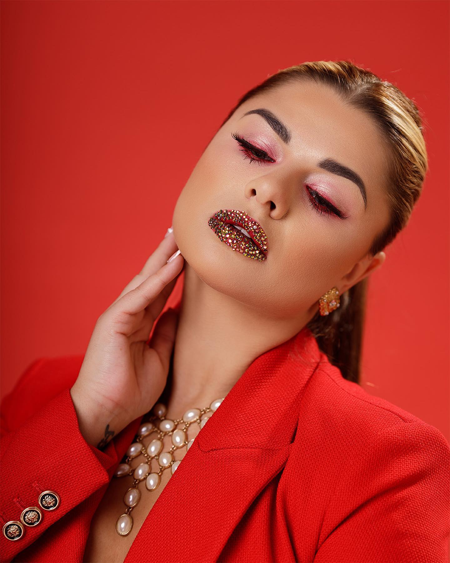 Makeup look